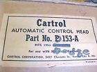 D-153-a -153- Cartrol Nos Motorola Control 1953 Head Radio Car Box- Dodge