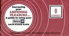 1223555c Oldsmobile Delco Gm Stereo Radio Listening Manual Mid Guide To