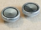 134007-008 Ford Mustang Cougar Radio Knobs Dash Panel Control Factory Originals