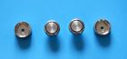 1487060 Gmc Cadillac Eldorado Deville Fleetwood Chrome Radio Knobs Set Of