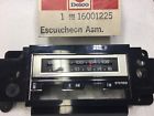 16001225 Original Gm Delco Nos Am Fm Stereo Cb Radio Track