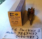 7267427 1956 Control Packard 726732 Volume Model Radio 56 Nos