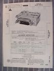 988468 1961 Model Parts Photofact Corvair Schematics List