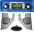 230-dash-kick 1967-1972 Chevy Truck Radio Dash Speaker Kick Panels Speakers Aux No A C 230