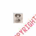 25-110727-1 Eckler S Corvette Radio Knob 1965