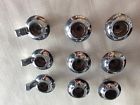 3954239-3954240 Chevrolet Lot Of Chevy Radio Knobs Inner Dummy Tone