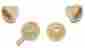 42c-9270 1942 1946 1947 1948 Chevrolet Car Radio Knob Set New Of 4 Pcs