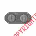 44-12136-1 Custom Autosound Ford Mustang Dual Front Radio Speaker Assembly 3 80 Watts