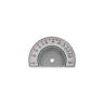 47-15289-1 Premier Quality Products Radio Face Plate Gray Background Round Ford