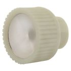 49-31202-1 Premier Quality Products Radio Knob White With Silver Insert Ford