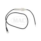 49-50412-1 Radio Feed Wire Includes Fuse Ford Eckler