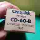 7274920 5321 Crl 1960 Chevyrolet Radio Control Unit Cd 60 B New Old Stock