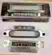1383245 56-8891 Chevy Ford Plymouth 1940 1949 1950 1951 1952 Chrome Am Radio Plates Hot Rat Rod