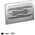 57-162704-1 Chevy Dash Speaker Grille Polished Billet Aluminum Eckler