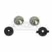 57-348405-1 Premier Quality Products Chevy Radio Knob Set 1956