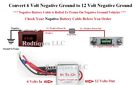 6-12ng Custom Autosound Boost Volt Negative Ground Step Up Voltage Radio