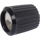 60-44237-2 Premier Quality Products Radio Knob Fader Black With Silver Insert