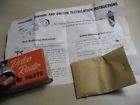 6413 Delco Vintage Radio Service Part Universal Audio Control Ohms Nos