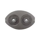 66-12145-1 Custom Autosound Ford Thunderbird Dual Front Speaker Assembly Mounts In