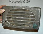 92921650 9-29 Motorola Old Classic Original Car Radio Speaker Box Usa