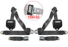 9093 90-93 Tan Body Fox Mustang Retractable Belts Seat -3000