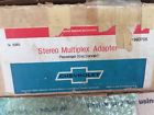 993706 Delco Nos Chevrolet Fm Radio Multiplex Stereo Adapter Camaro Chevelle
