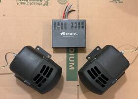 Tornado-3 Abrams Mfg Tornado Rumbler Low Frequency Subwoofer Siren Add-on Howler Speakers