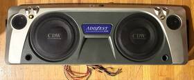Srv1000 Addzest/ Clarion By Ceiling Roof Subwoofer Speaker 4 Way Lights Up