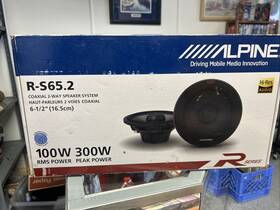 R-s65c.2 Akai Alpine Rs65c2 65 Component 2way Speaker System 100 W Rms300 Peak Powe G1n
