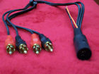 Al-v8dm Al-v8df Chrysler Jeep Dodge Viper Alpine Stereo Radio Amplifier Din To Rca Adapters New