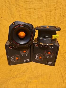 Abt22 Alphasonik 2 New 4.5 Inch 800w 4 Ohm Pro Audio Bullet Horn Tweeters Pair