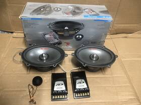 Spr-57ls Alpine 57ls Speakers With 2 Crossovers And 1 Tweeter - Tested/works