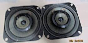 6247gd Alpine 2 Way 4 Inch Speaker System 45 Watts Strontium Magnet Tested Working