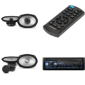 Alpinebdl241003-23-uob-k Alpine Ute-73bt Rue-4360 Remote With 1 Pair S2-s69 Type S 6x9 Inch Coax