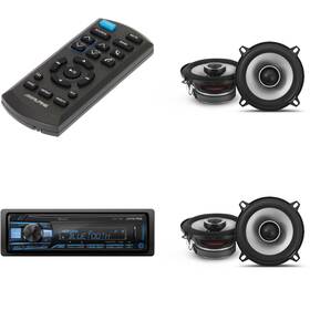 Alpinebdl241003-32-uob-k Alpine Ute-73bt Rue-4360 Remote With 2 Pairs S2-s50 Type S 5.25 Inch Coax