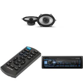 Alpinebdl241003-33-uob-k Alpine Ute-73bt Rue-4360 Remote With 1 Pair S2-s68 Type S 6x8 Inch Coax