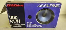 Ddc-r17h Alpine Dd Drive 6.5 Inch 150 Watts 2 Way Component Car Speakers Old School
