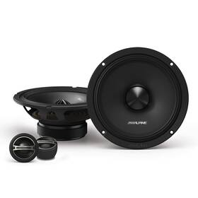 Dm-65c-g Alpine Dm65cg 6.5 Inch 2-way Component Speaker Set