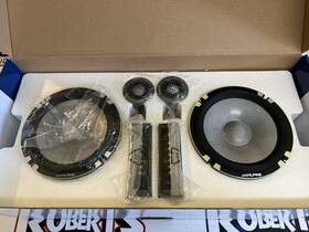R2-s652 Alpine 6.5 Inch R-series Pro High-resolution 2-way Component Speaker Set