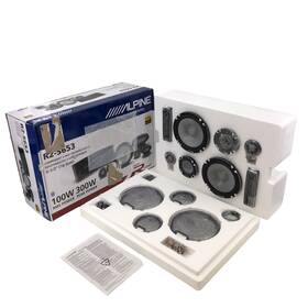 R2-s653 Alpine 6.5 Inch 3-way Component Speaker Set Pro High-resolution #bd4842