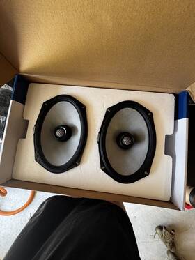R2-s69 Alpine 600w Peak 200w Rms 6x9 Inch R-series 2-way Coaxial Speakers