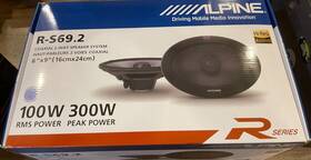R-s69.2 Alpine Rs692 Type R Series 6x9 Inch 2 Way Coaxial Car Speakers