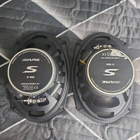 S2-s69 Alpine S-series 6x9 Inch 2-way Hi-res Car Audio Coaxial Speakers 260w Open