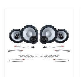 S2-s80 Alpine Component Speaker System With Tweeters Installation Kit And Mounting Hardware