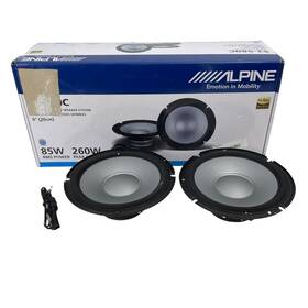 S2-s80c Alpine S-series 8 Inch Component Speakers 260w Max / 85w Rms 4ohms #md5078