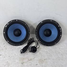 Scs-1756 Alpine Flaw Old School 6.5 Inch Component Speakers And One Tweeter Tested