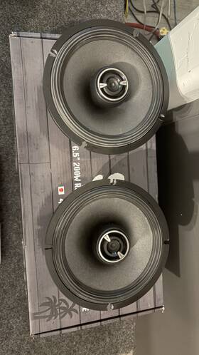 Sfx654 Alpine Pair Type R Speakers 6.5