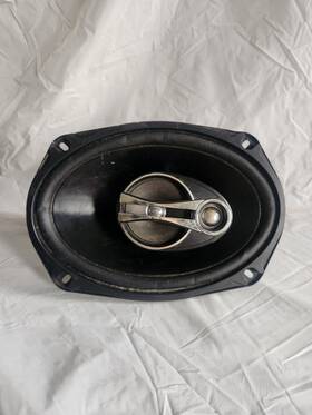 Spj-691c3 Alpine 6 Inch 9 400w 60w Rms 3-way Coaxial Car Speaker Tested Works