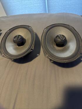 Spr-69c Alpine Vintage 2-way 6x9 Car Speakers Pair Working Stereo Coaxial