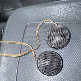 Sps-110tw Alpine Car Audio Tweeter Pair 110w 1 Inch High Frequency Speakers